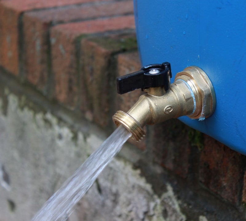 RAINPAL RBS022 Brass Rain Barrel Spigot(3/4" Quarter Turn Ball Valve w/ Bulkhead Fitting and Thread Tape) - Image 5